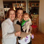 Whitney with her motherand her daughter Siona