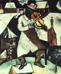 The Fiddler by Marc Chagall