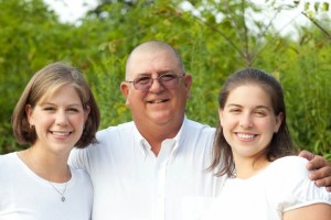 Me, my dad, and my sister
